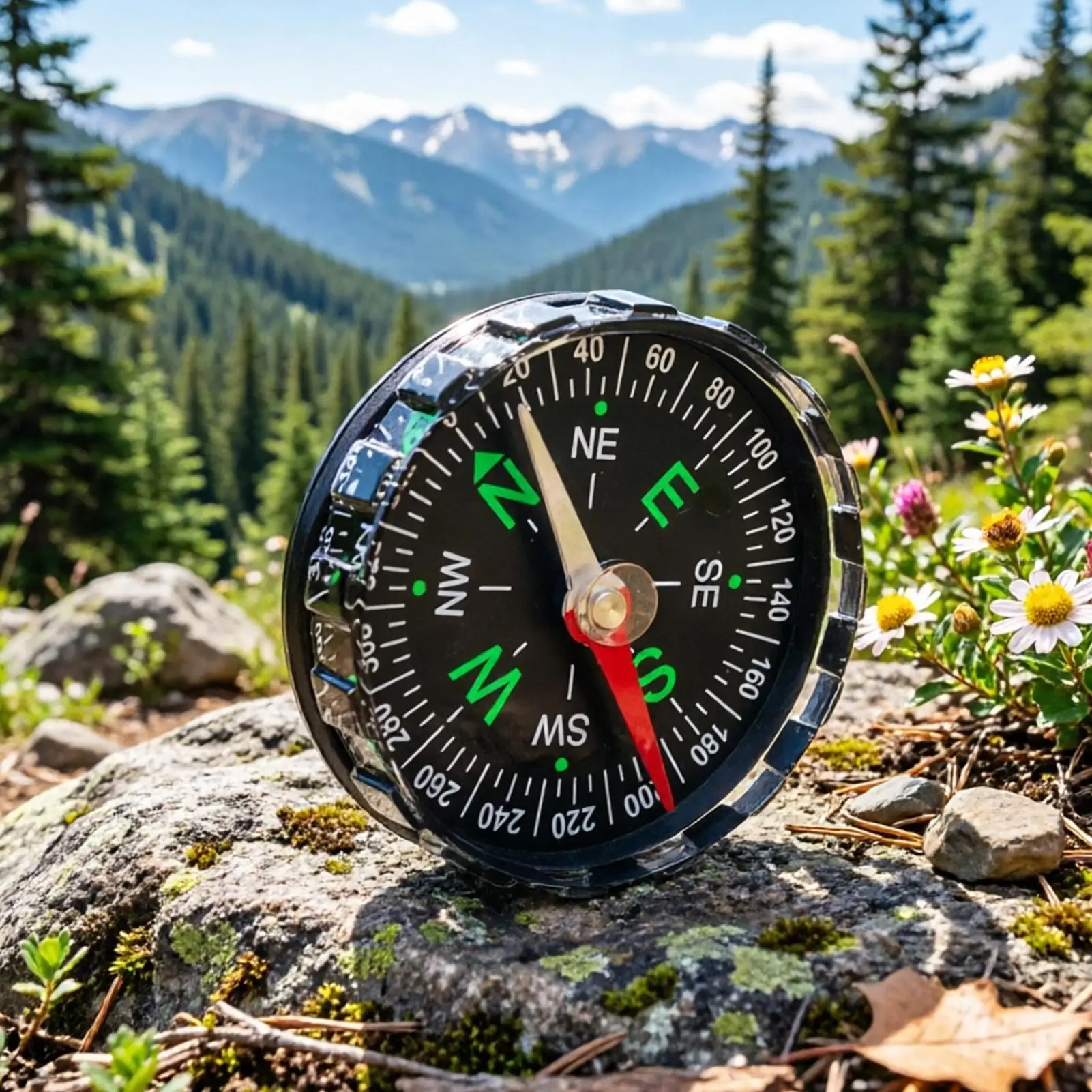 Taşınabilir Manyetik Cep Pusul - Compass Lensatic incelemesi ve fiyatı