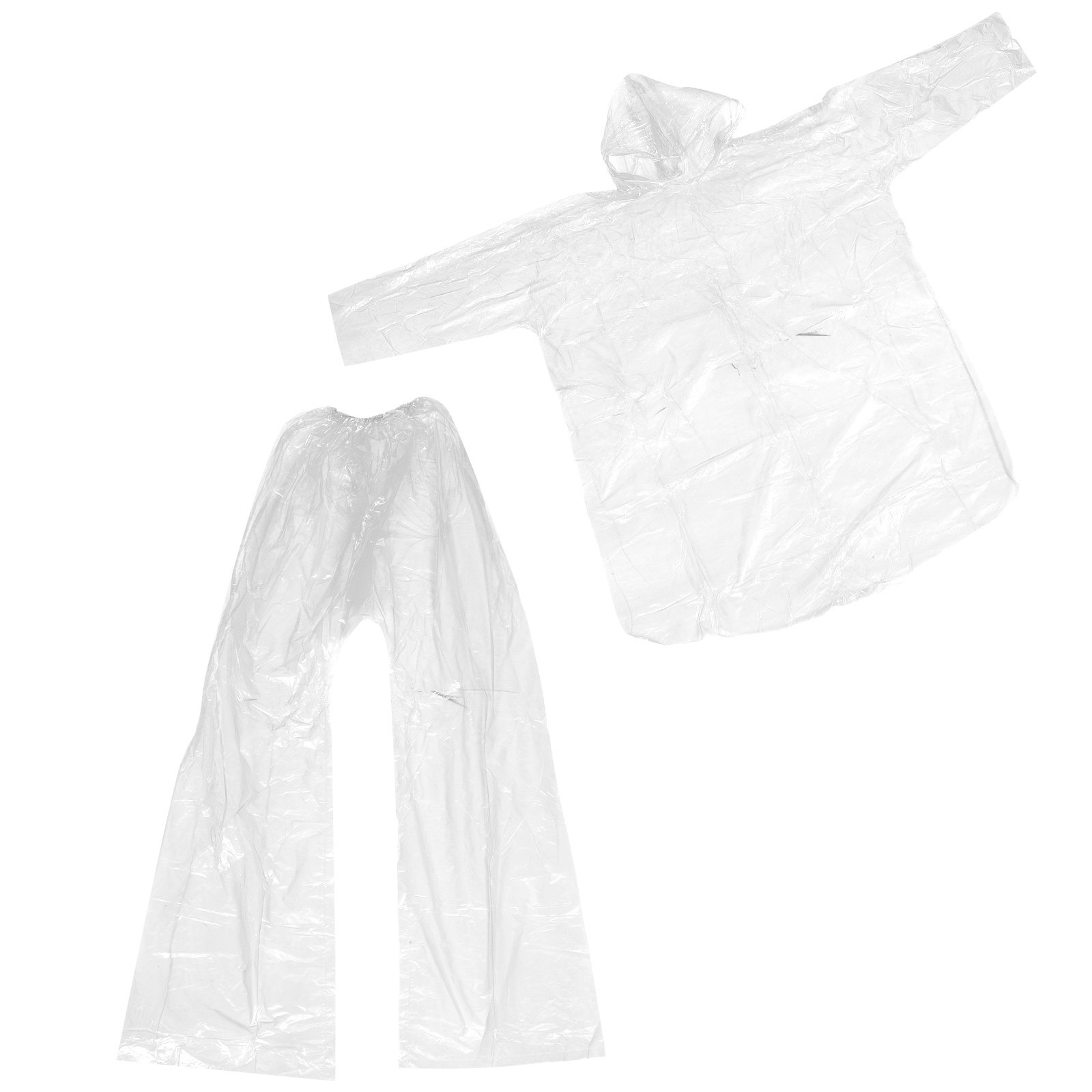 Kapüşonlu, Şeffaf, Su Geçirmez - Emergency Poncho Rain incelemesi ve fiyatı